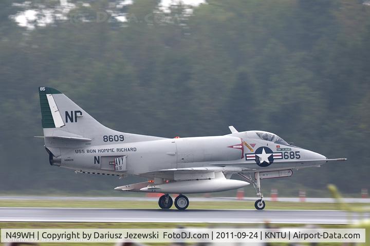 N49WH, 1959 Douglas A-4B Skyhawk C/N 11366, Skyhawk Ventures Llc A-4C Skyhawk CN 60-12377, NX2262Z
