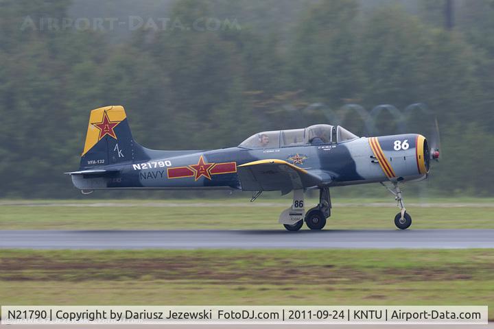 N21790, 1985 Nanchang CJ-6 C/N 4232022, Nanchang China CJ-6 CN 4232022, N21790