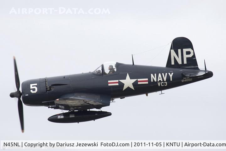 N45NL, 1951 Vought F4U-5NL Corsair C/N 124692, Chance Vought F4U-5NL Corsair CN 124692C, NX45NL