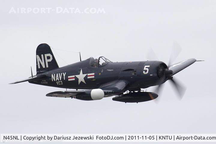 N45NL, 1951 Vought F4U-5NL Corsair C/N 124692, Chance Vought F4U-5NL Corsair CN 124692C, NX45NL