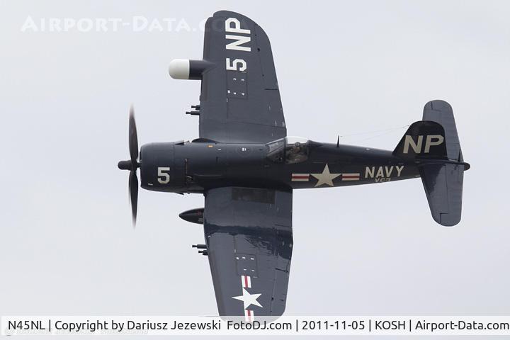 N45NL, 1951 Vought F4U-5NL Corsair C/N 124692, Chance Vought F4U-5NL Corsair CN 124692C, NX45NL