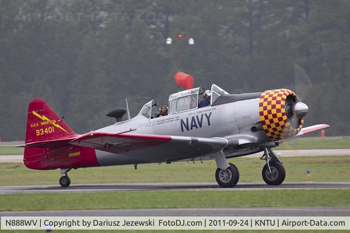 N888WV, 1951 North American T-6G Texan C/N 168-525, North American T-6G Texan CN 49-3401A, N888WV