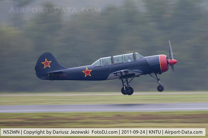 N52WN, 1983 Yakovlev (Aerostar) Yak-52 C/N 833014, Yakovlev Yak-52 CN 833014, N52WN