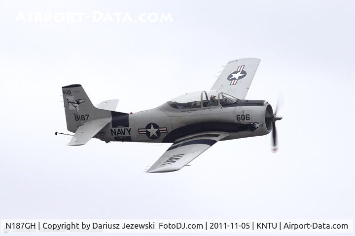 N187GH, 1954 North American T-28C Trojan C/N 200-258 (138187), North American T-28C Trojan CN 138187, N187GH
