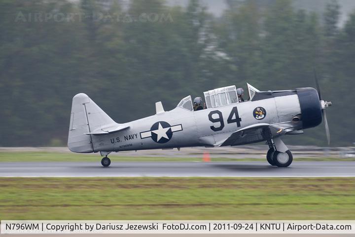N796WM, 1943 North American AT-6D Texan C/N 88-15328, North American AT-6D Texan CN 88-15328, N796WM