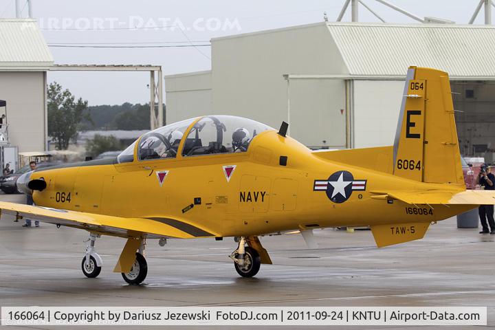 166064, Raytheon T-6B Texan II C/N PN-55, T-6B Texan II 166064 E-064 CoNA from TAW-5 NAS Whiting Field, FL