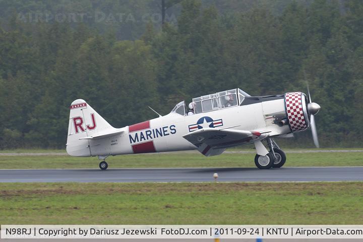 N98RJ, 1944 North American SNJ-5C Texan Texan C/N 88-17960, North American SNJ-5C Texan CN 90752, N98RJ