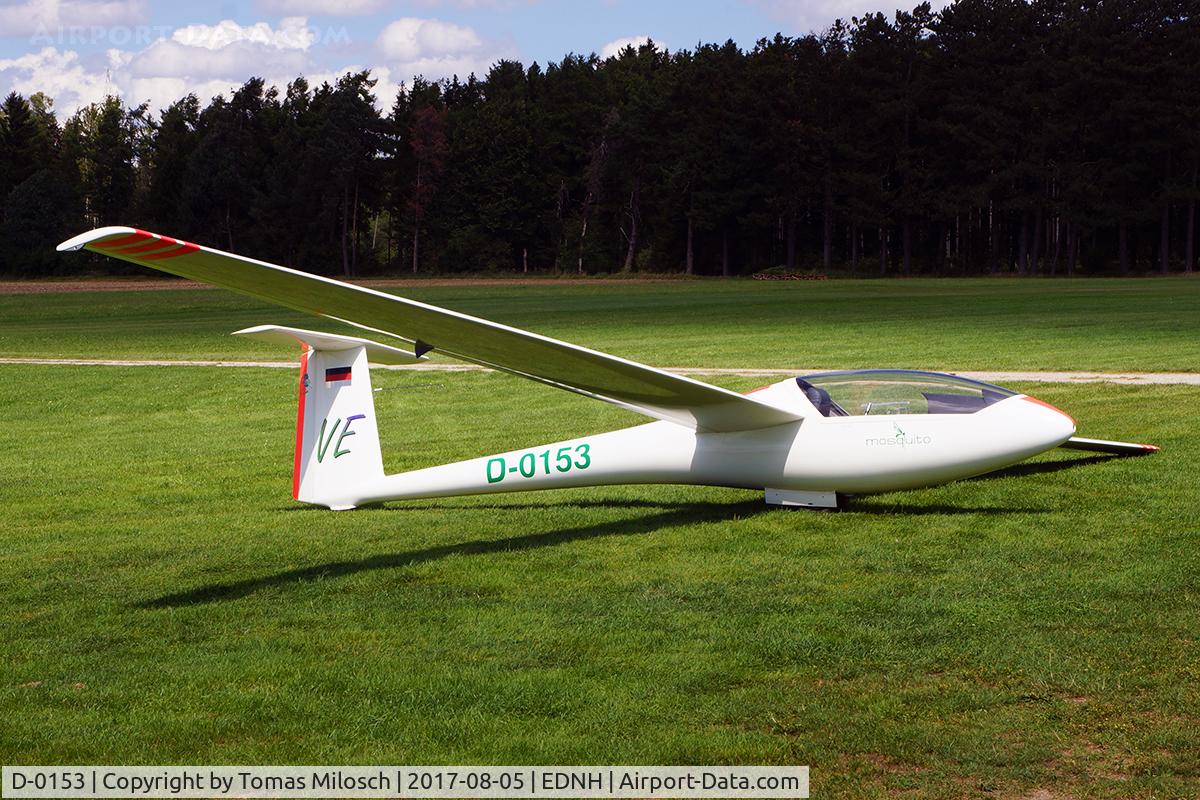 D-0153, Glasflügel, Ing. Eugen Hänle Mosquito C/N 0000, Airfield Bad Wörishofen, Bavaria, Germany