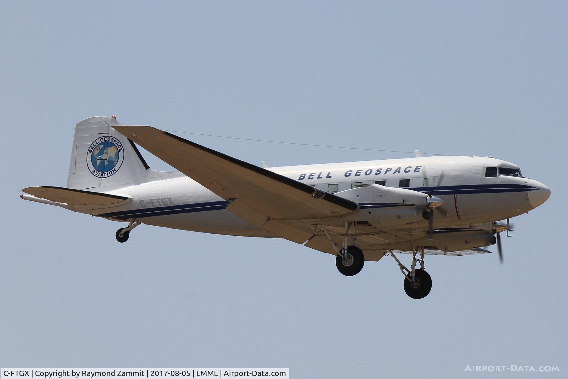 C-FTGX, 1943 Basler BT-67 C/N 25769, Basler BT-67 C-FTGX Bell Geosource Aviation