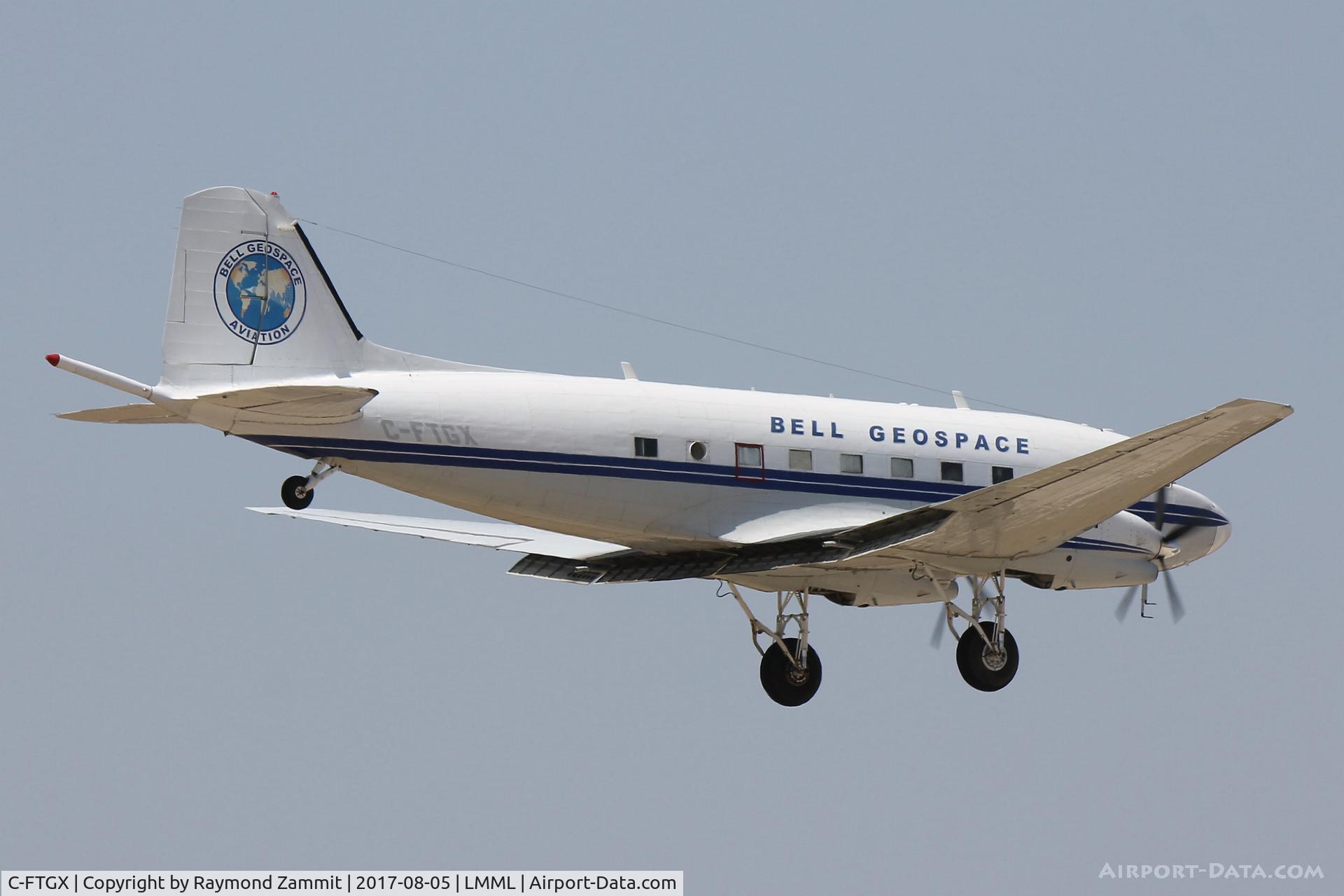 C-FTGX, 1943 Basler BT-67 C/N 25769, Basler BT-67 C-FTGX Bell Geosource Aviation