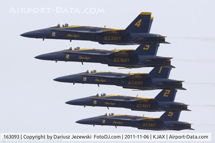 163093, McDonnell Douglas F/A-18A Hornet C/N 0475/A391, United States Navy Flight Demonstration Squadron Blue Angels