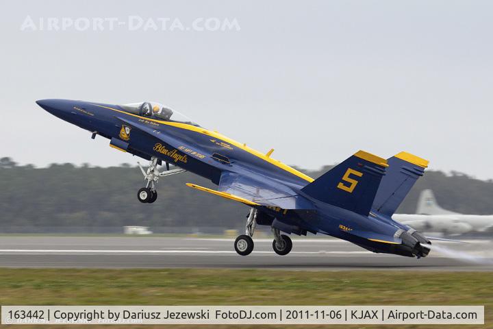 163442, 1987 McDonnell Douglas F/A-18C Hornet C/N 0645/C013, United States Navy Flight Demonstration Squadron Blue Angels