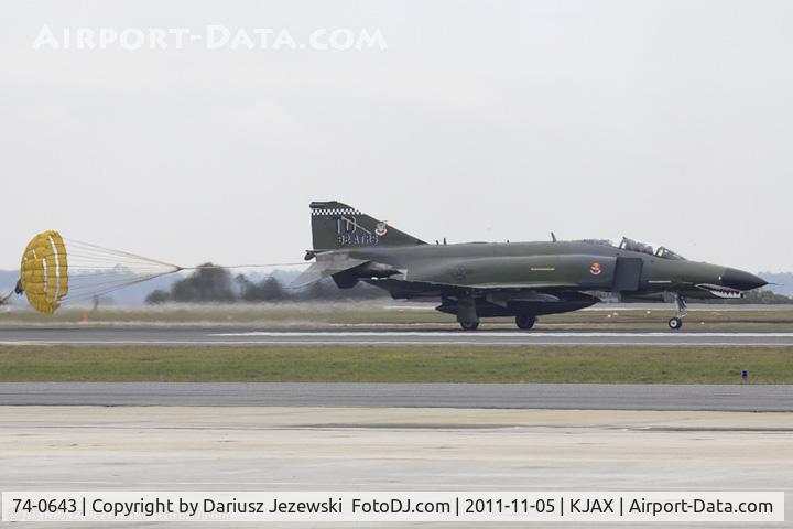 74-0643, 1974 McDonnell Douglas QF-4E Phantom II C/N 4794, F-4E Phantom 74-0643 TD from 82nd ATRS 53rd WG Holloman AFB, NM