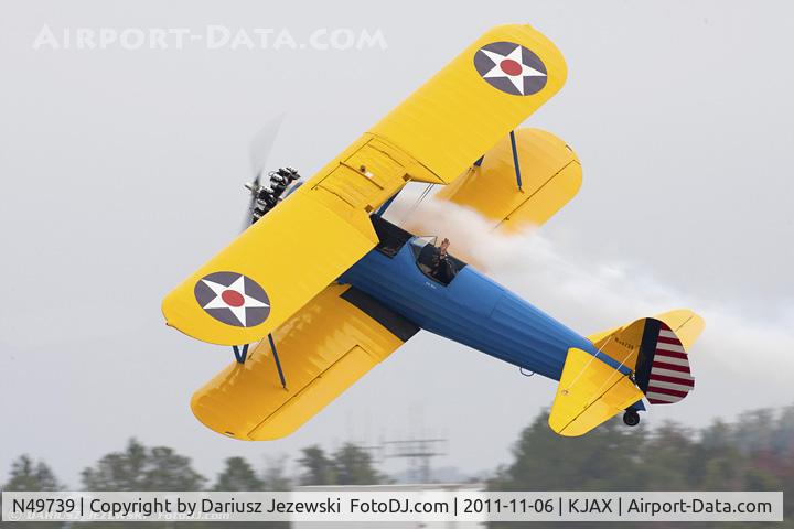N49739, 1943 Boeing A75N1(PT17) C/N 75-4462, Boeing A-75N1 (PT-17) Stearman CN 75-4462 - John Mohr , N49739