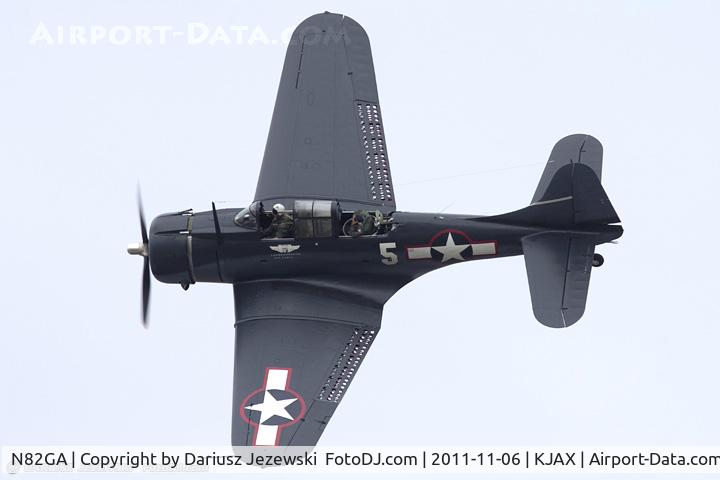 N82GA, Douglas SBD-5 Dauntless C/N 54532, Douglas SBD-5 Dauntless CN 54532, NL82GA