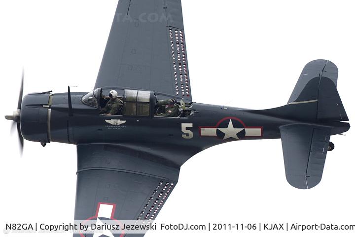 N82GA, Douglas SBD-5 Dauntless C/N 54532, Douglas SBD-5 Dauntless CN 54532, NL82GA