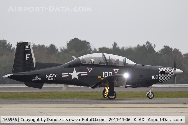165966, Raytheon T-6A Texan II C/N PT-109, T-6A Texan II 165966 F-100 CoNA from TAW-6 NAS Pensacola, FL