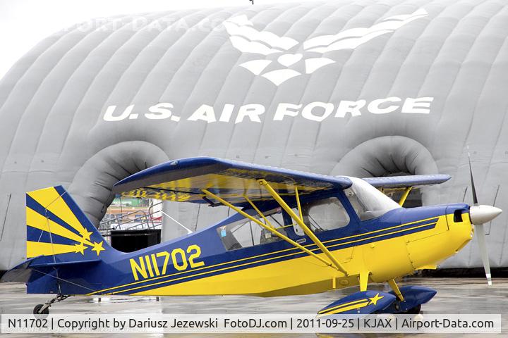 N11702, 1972 Bellanca 7KCAB Citabria C/N 317-72, Bellanca 7KCAB CN 317-72, N11702