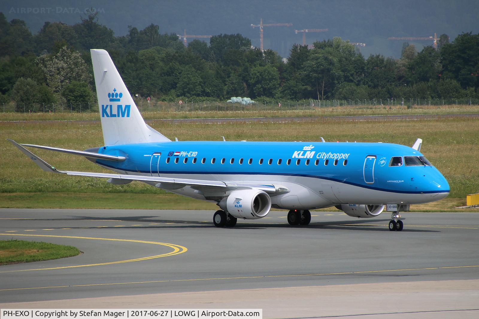 PH-EXO, 2017 Embraer 175STD (ERJ-170-200STD) C/N 17000668, KLM Cityhopper E-170 @GRZ