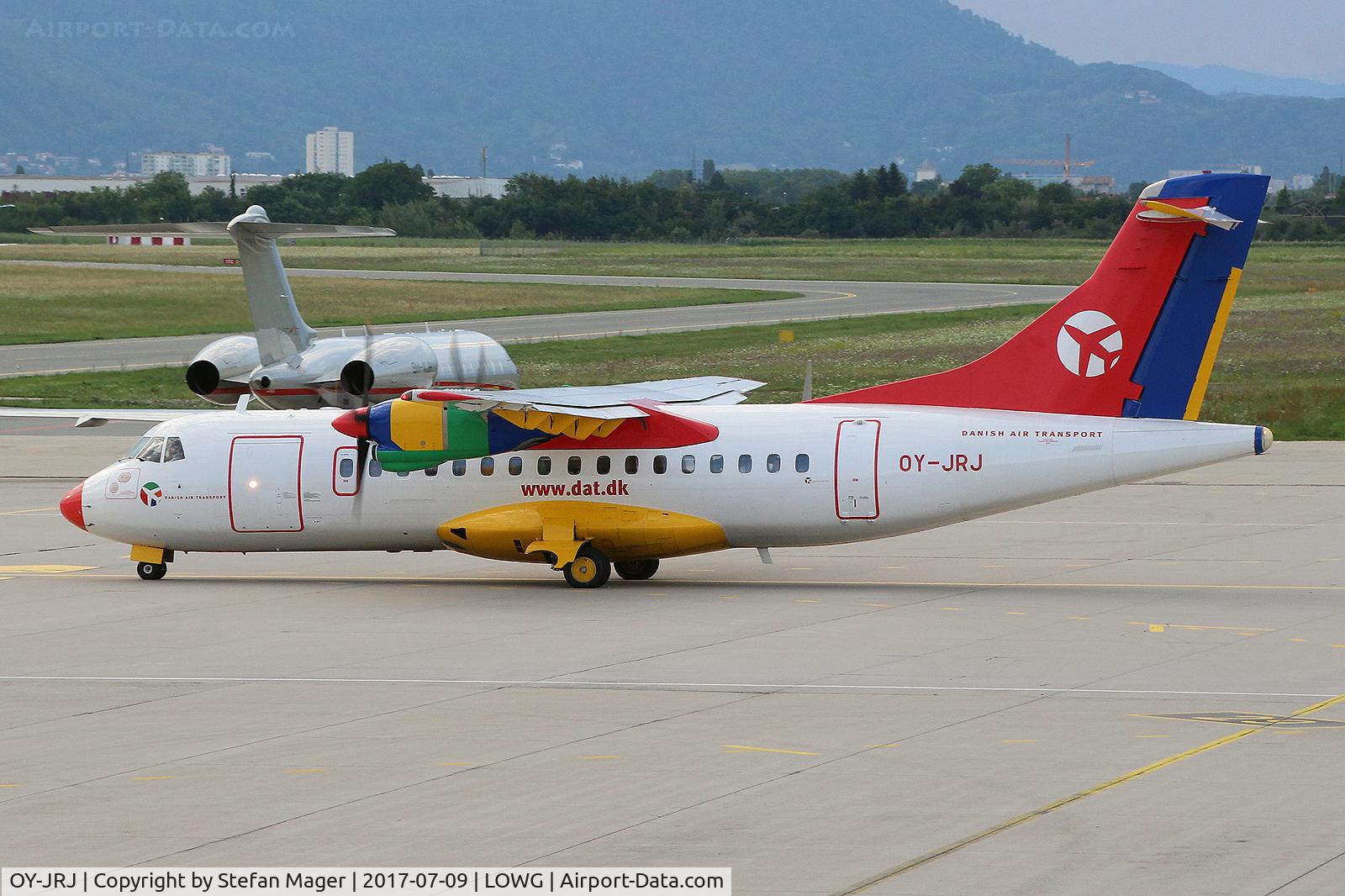 OY-JRJ, 1987 ATR 42-320 C/N 036, DAT ATR-42-300 @GRZ