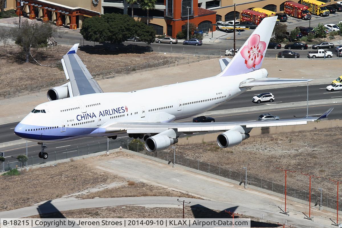 B-18215, 2005 Boeing 747-409 C/N 33737, klax