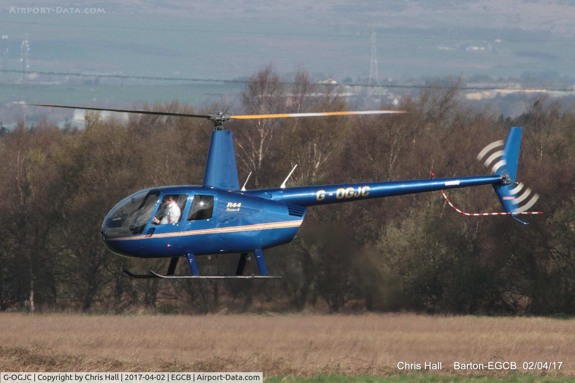 G-OGJC, 2009 Robinson R44 Raven II C/N 11653, at Barton