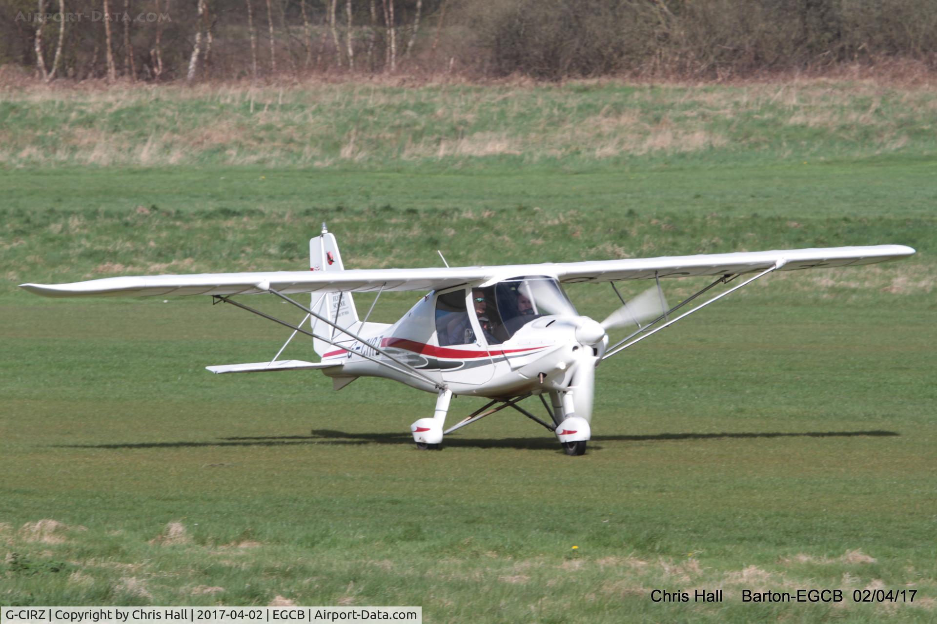 G-CIRZ, 2015 Comco Ikarus C42 FB80 C/N 1506-7403, at Barton