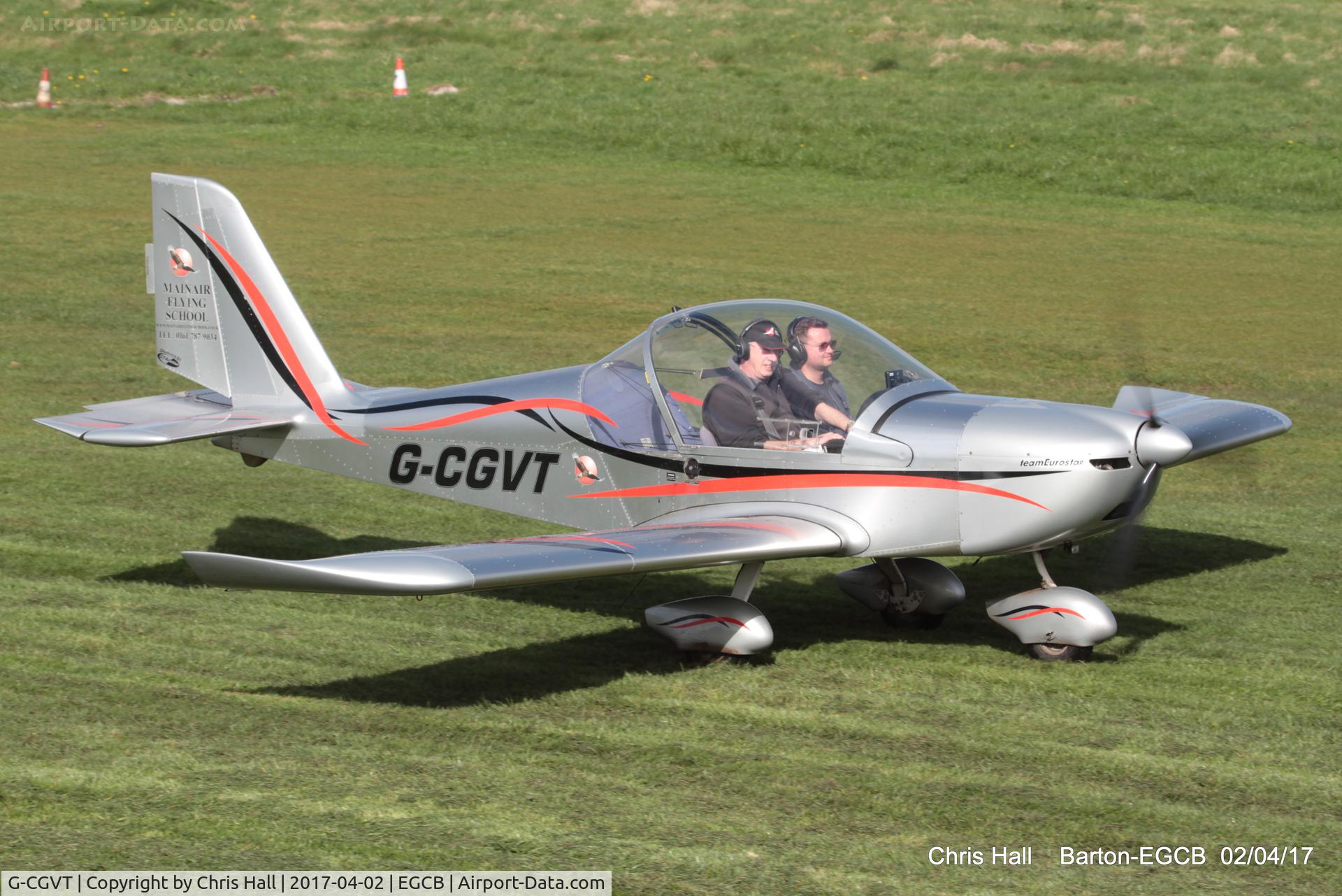 G-CGVT, 2011 Cosmik EV-97 TeamEurostar UK C/N 3402, at Barton