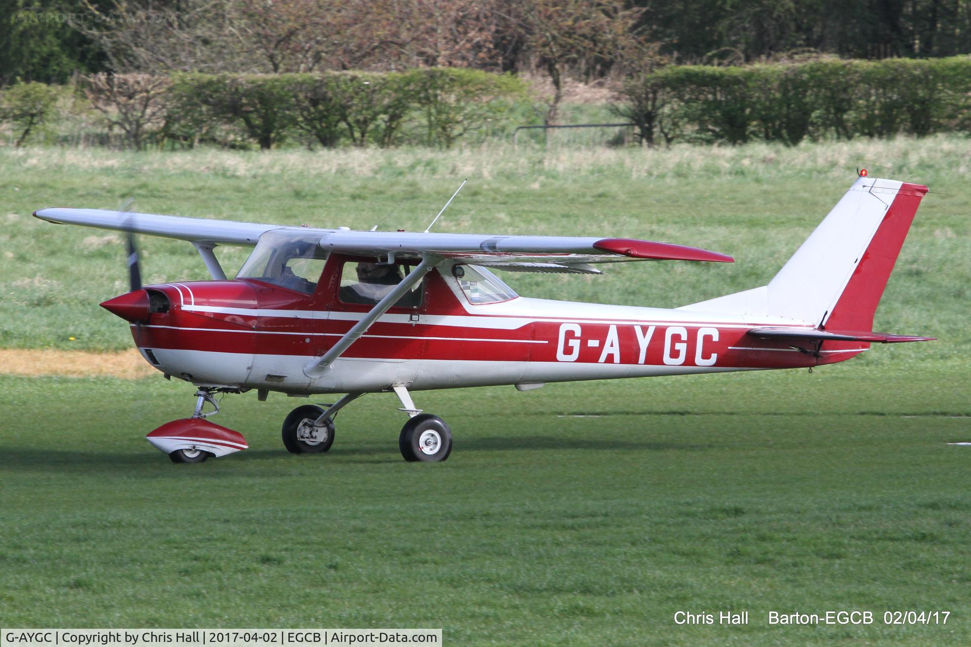 G-AYGC, 1970 Reims F150K C/N 0556, at Barton