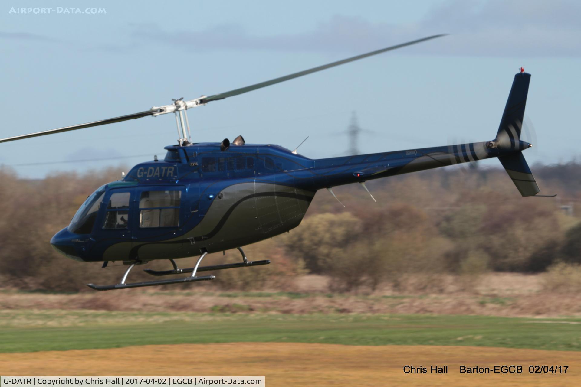 G-DATR, 1978 Agusta AB-206B JetRanger II C/N 8588, at Barton