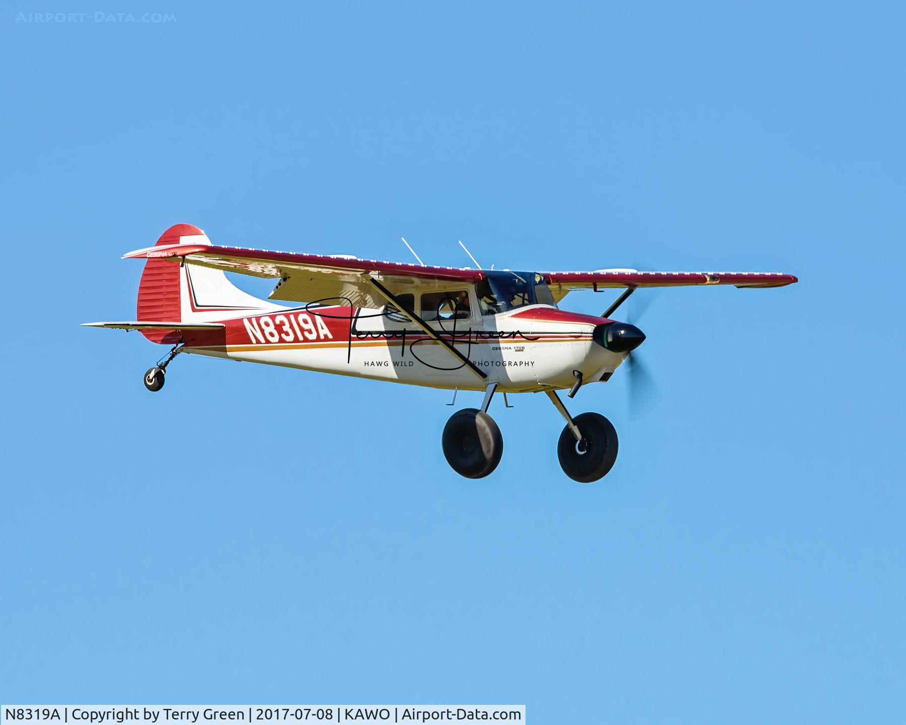 N8319A, 1952 Cessna 170B C/N 25171, KAWO