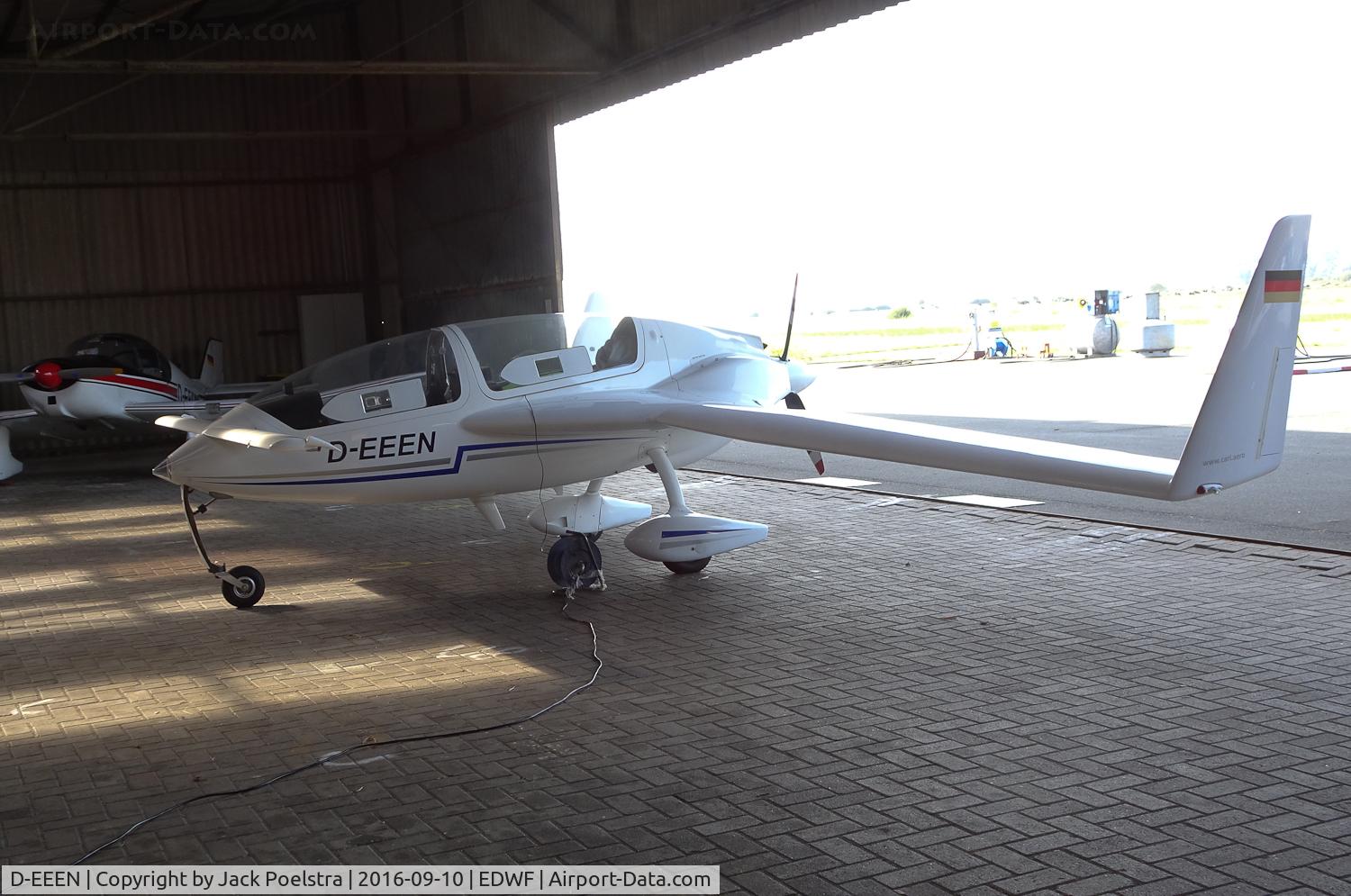 D-EEEN, 1986 Gyroflug SC-01B Speed Canard C/N 27, D-EEEN in hangar at Leer airport