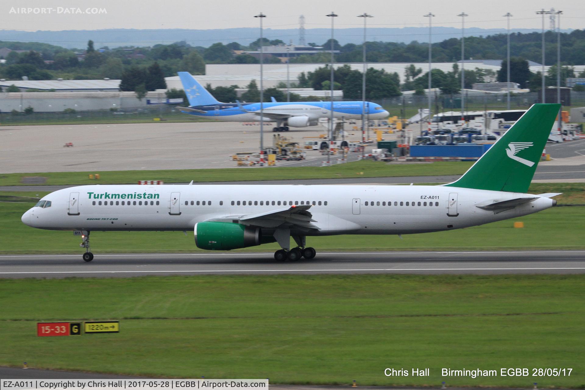 EZ-A011, 1996 Boeing 757-22K C/N 28336, Turkmenistan Airlines