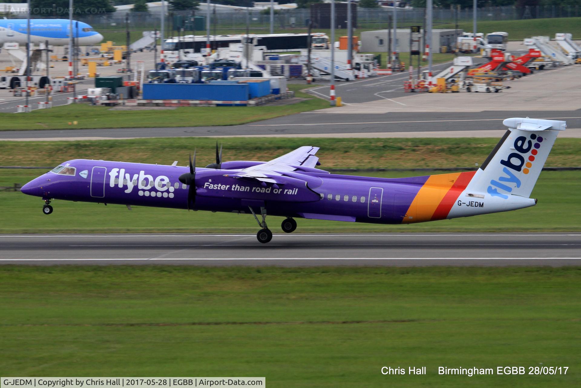 G-JEDM, 2003 De Havilland Canada DHC-8-402Q Dash 8 C/N 4077, flybe