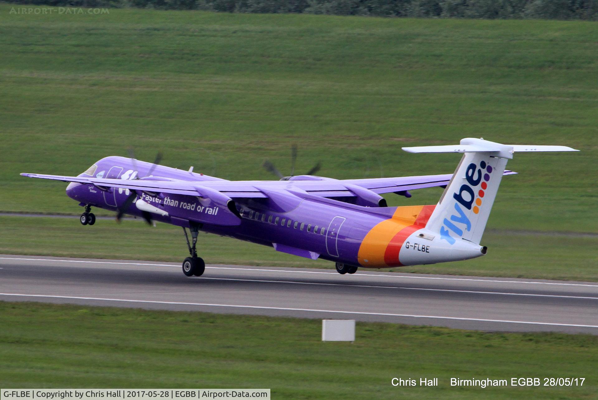 G-FLBE, 2009 De Havilland Canada DHC-8-402Q Dash 8 C/N 4261, flybe