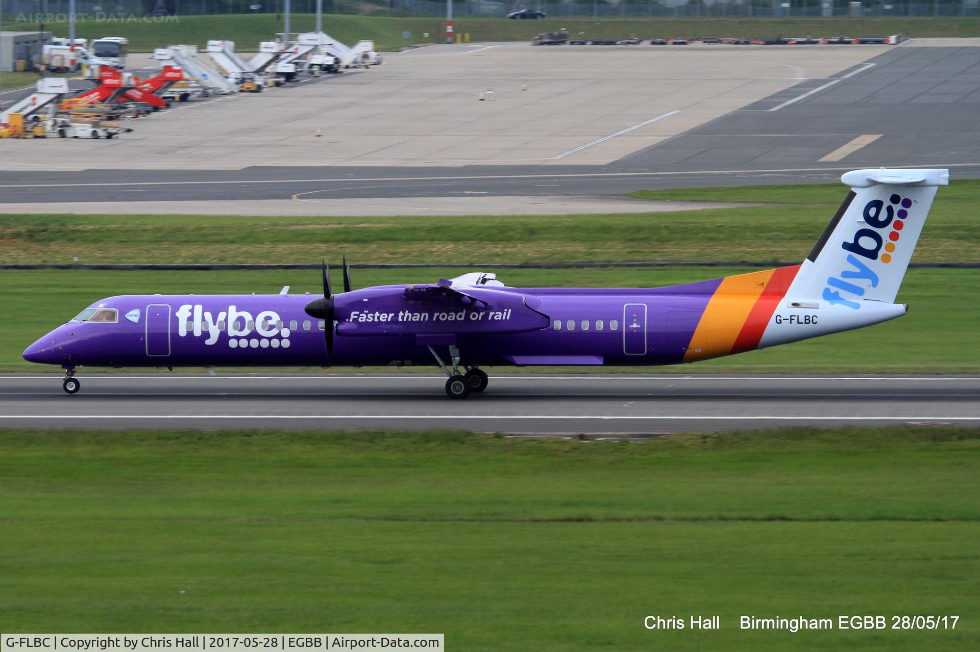 G-FLBC, 2009 De Havilland Canada DHC-8-402Q Dash 8 C/N 4257, flybe