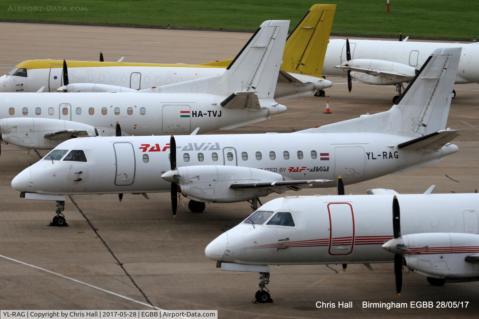 YL-RAG, 1986 Saab SF340A(F) C/N 340A-052, RAF-Avia