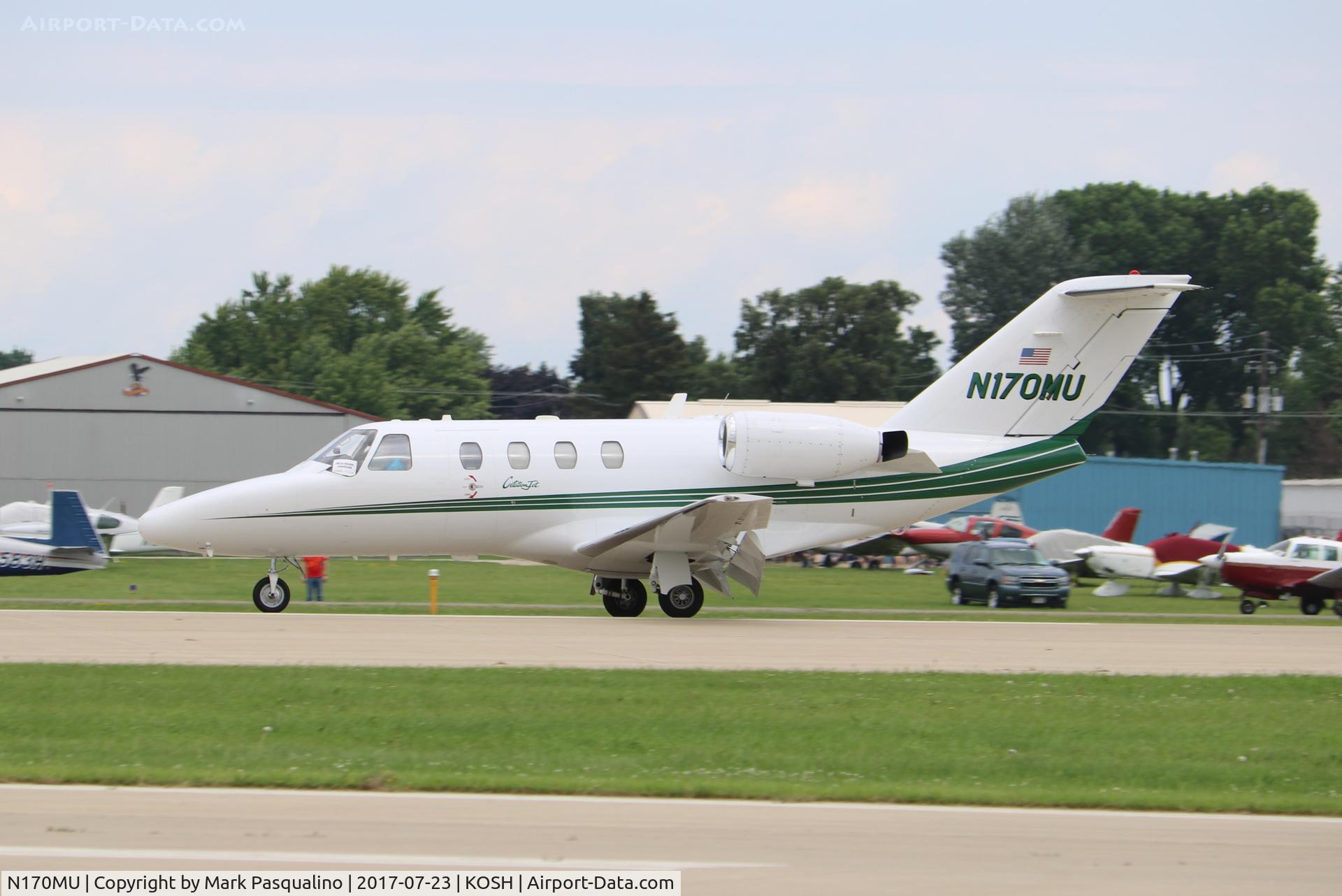 N170MU, 1996 Cessna 525 CitationJet C/N 525-0170, Cessna 525