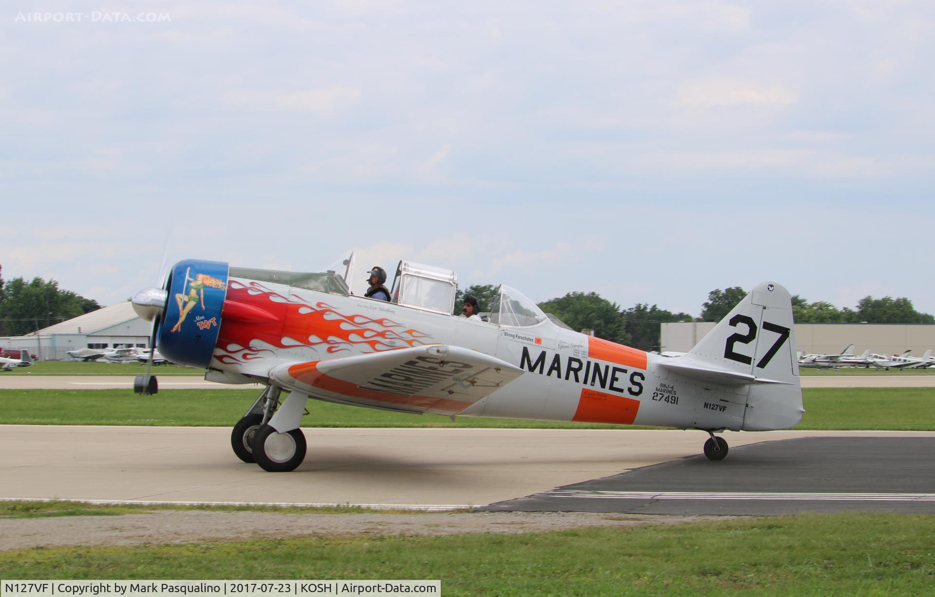 N127VF, 1943 North American AT-6C Texan C/N 88-12827, North American AT-6C
