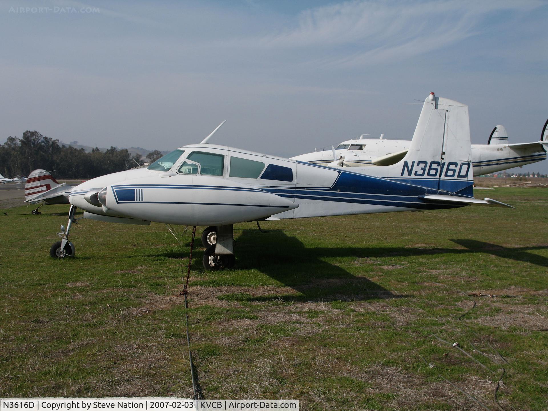 N3616D, 1956 Cessna 310 C/N 35316, Locally-based 1956 Cessna 310 @ Nut Tree Airport, Vacaville, CA