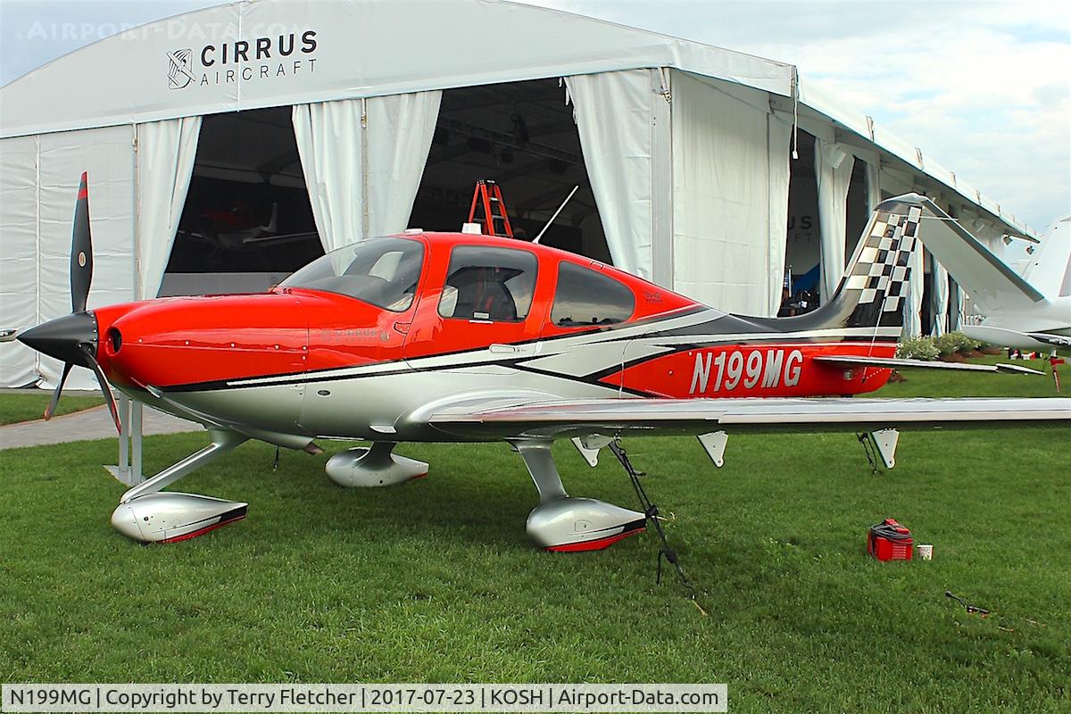 N199MG, 2017 Cirrus SR22T C/N 1501, Displayed at 2017 EAA AirVenture at Oshkosh