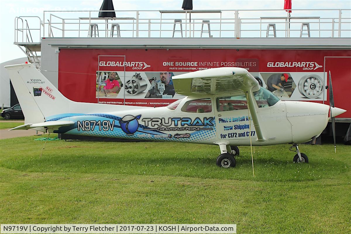 N9719V, 1974 Cessna 172M C/N 17264485, Displayed at 2017 EAA AirVenture at Oshkosh