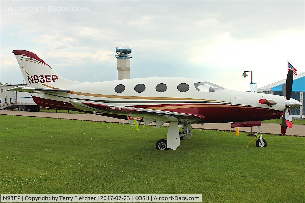 N93EP, 2012 Epic Aircraft LT C/N 039, Displayed at 2017 EAA AirVenture at Oshkosh