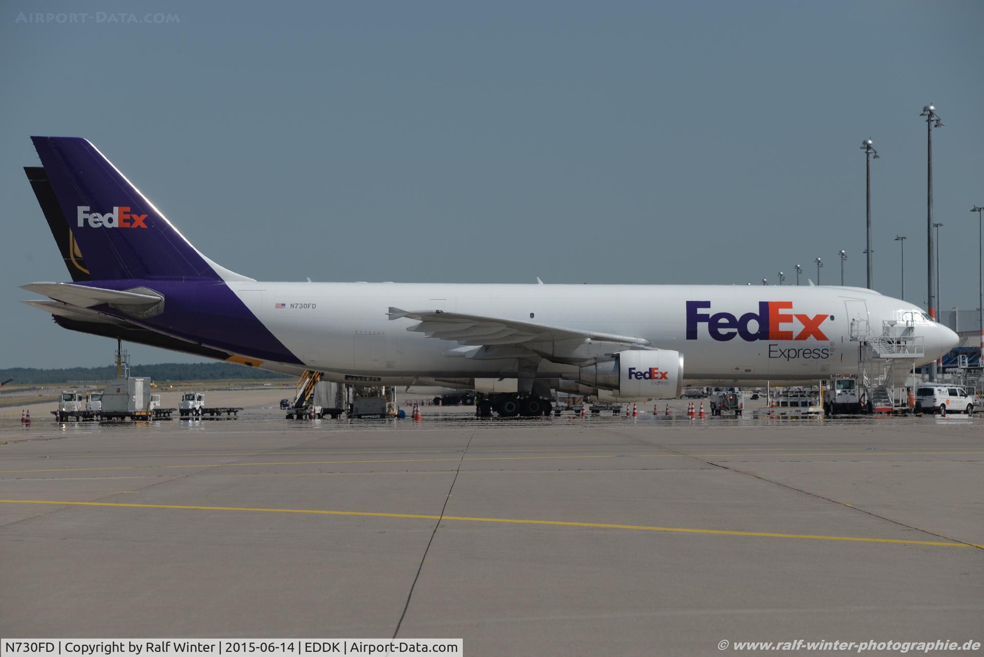 N730FD, 1992 Airbus A300B4-622R C/N 659, Airbus A300-622R - FX FDX Federal Express - 659 - N730FD - 14.06.2015 - CGN