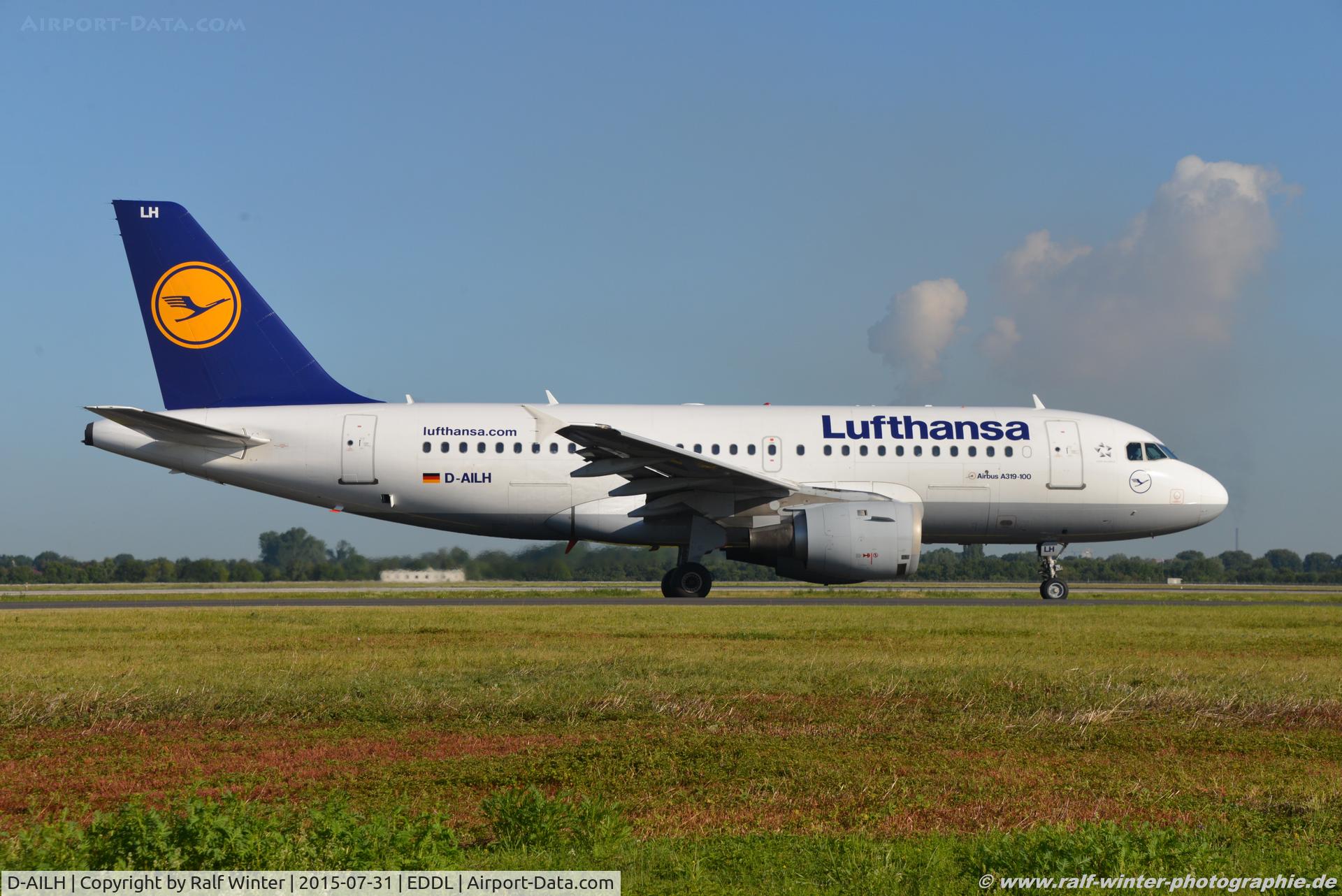 D-AILH, 1997 Airbus A319-114 C/N 641, Airbus A319-114 - LH DLH Lufthansa 'Norderstedt' - 641 - D-AILH - 31.07.2015 - DUS