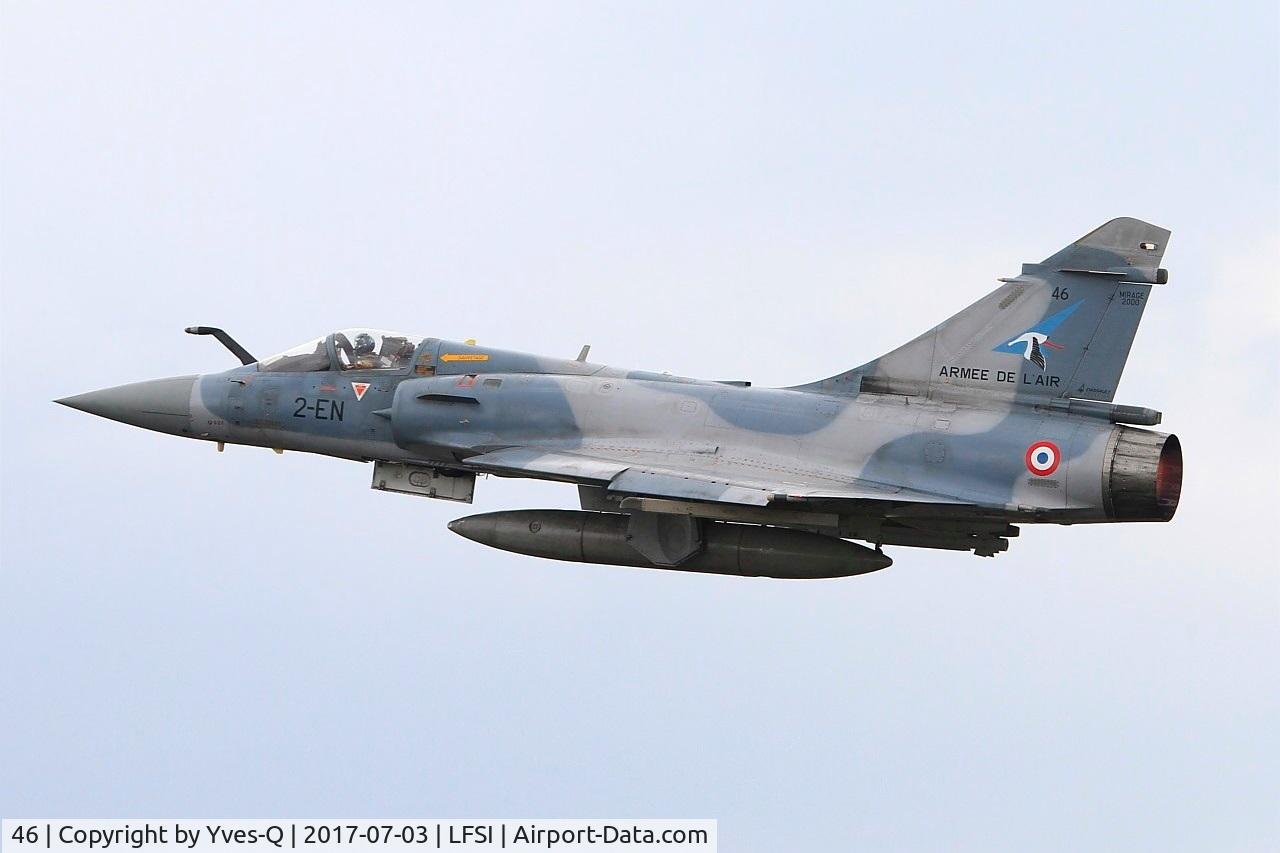 46, Dassault Mirage 2000-5F C/N 213, Dassault Mirage 2000-5F, Take off rwy 29, St Dizier-Robinson Air Base 113 (LFSI) Open day 2017