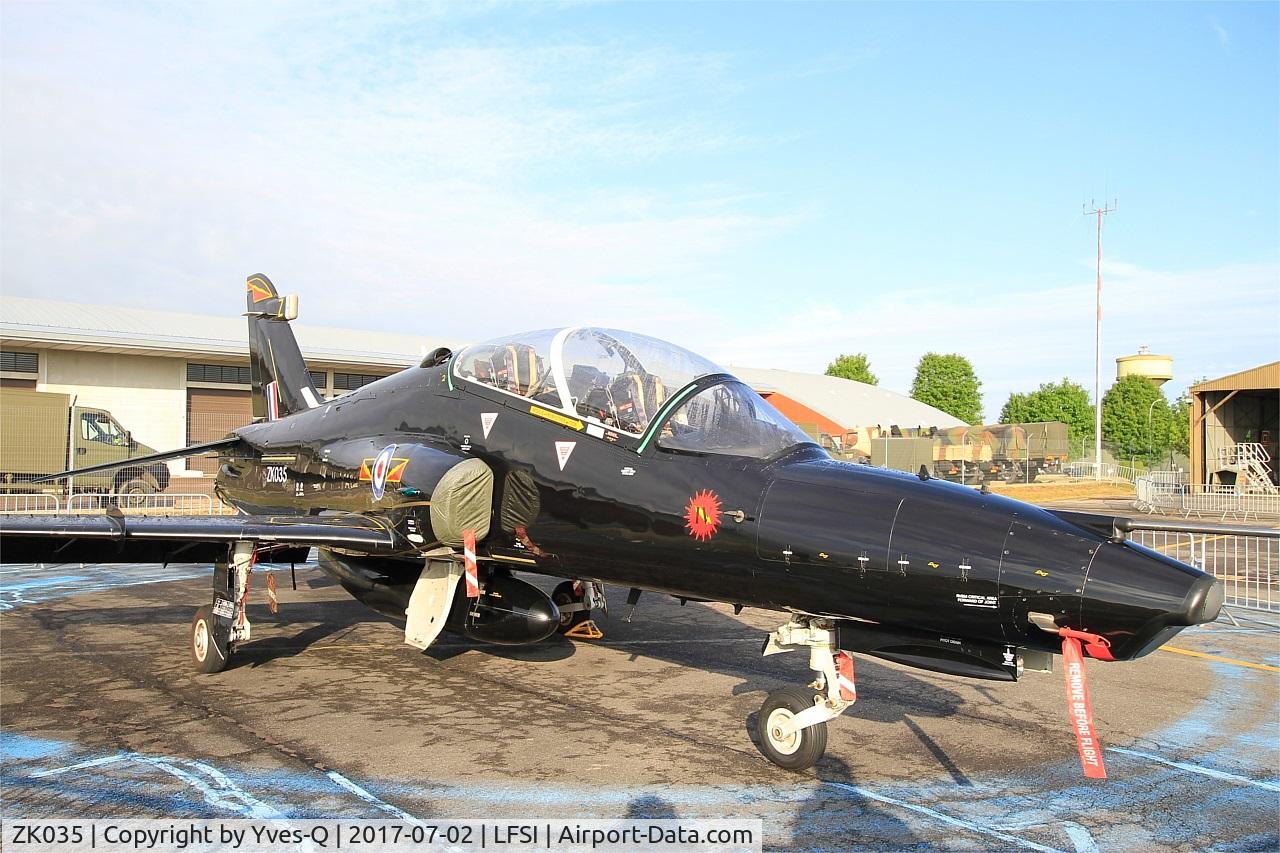 ZK035, 2010 British Aerospace Hawk T2 C/N RT026/1264, British Aerospace Hawk T2, Static display, St Dizier-Robinson Air Base 113 (LFSI) Open day 2017