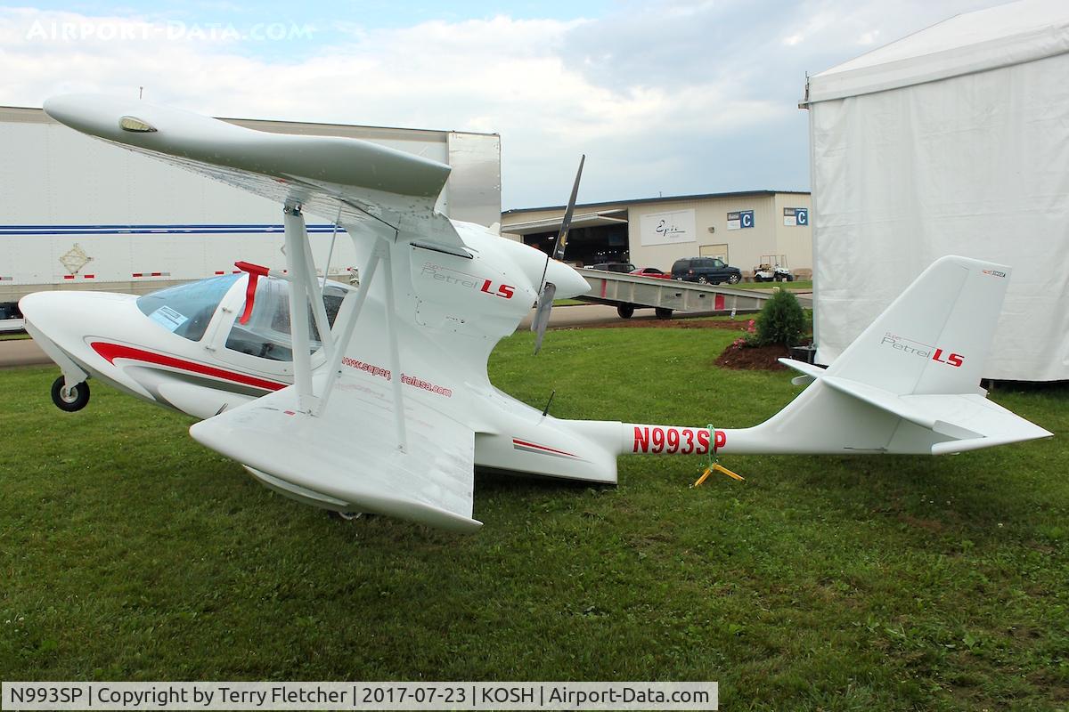 N993SP, 2015 Scoda Aeronautica Super Petrel LS C/N S0348, Displayed at 2017 EAA AirVenture at Oshkosh