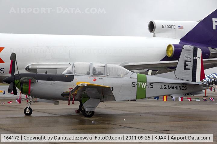 164172, Beech T-34C Turbo Mentor C/N GL-352, T-34C Turbo Mentor 164172 E CoNA from TAW-5 NAS Whiting Field, FL