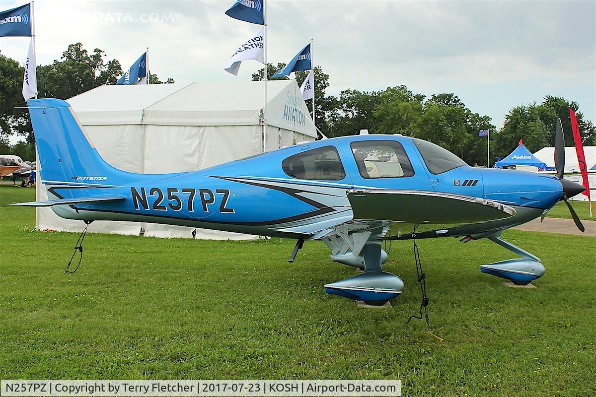 N257PZ, 2017 Cirrus SR22T C/N 1532, At 2017 EAA AirVenture at Oshkosh